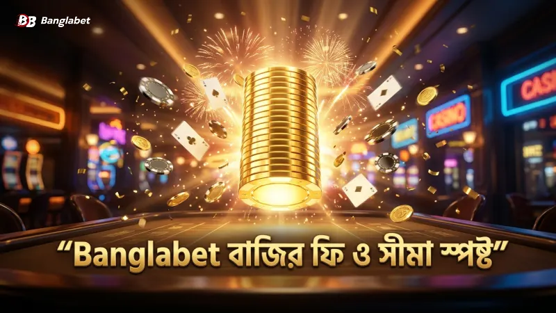 বাজির সীমা ও ফি নিয়ে Banglabet এর স্পষ্ট নীতি